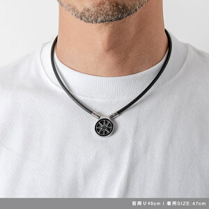 BANDEL Earth 2.0 バンデル アース2.0 Black×Silver Healthcare Necklace Earth 2.0 磁気ネックレス HLCNE2BS