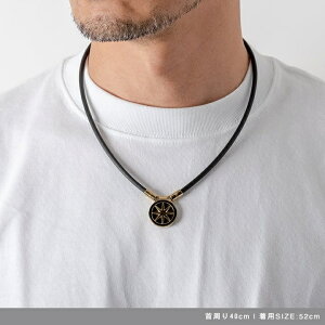 BANDEL Earth 2.0 of A[X2.0 Black×Gold Healthcare Necklace Earth 2.0@ClbNX