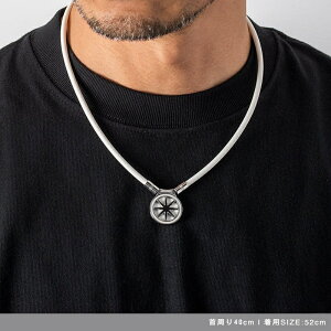 BANDEL Earth 2.0 of A[X2.0 White×Silver Healthcare Necklace Earth 2.0@ClbNX HLCNE2WS