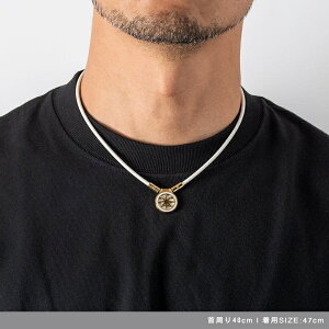 BANDEL Earth mini2.0 バンデル アース ミニ2.0 White×Gold Healthcare Necklace Earth mini 2.0 磁気ネックレス HLCFNE2WG