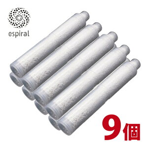 espiral �G�X�p�C���� �V�����[�w�b�h��p �E���f �J�[�g���b�W�@9�Z�b�g