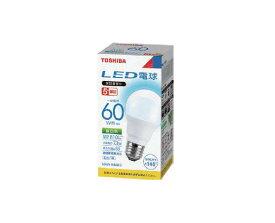 LED電球 東芝ライテック 一般電球形 下方向タイプ 一般電球60W形相当 LDA7N-H/60W/2(LDA7NH60W2) (LDA6N-H/60W後継品)