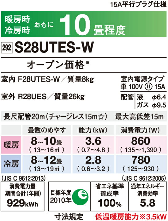 楽天市場】DAIKIN（ダイキン）ルームエアコン2017年モデル Eシリーズ 