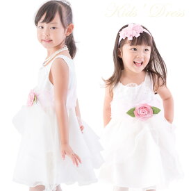 楽天市場 白 無地 ワンピース キッズの通販