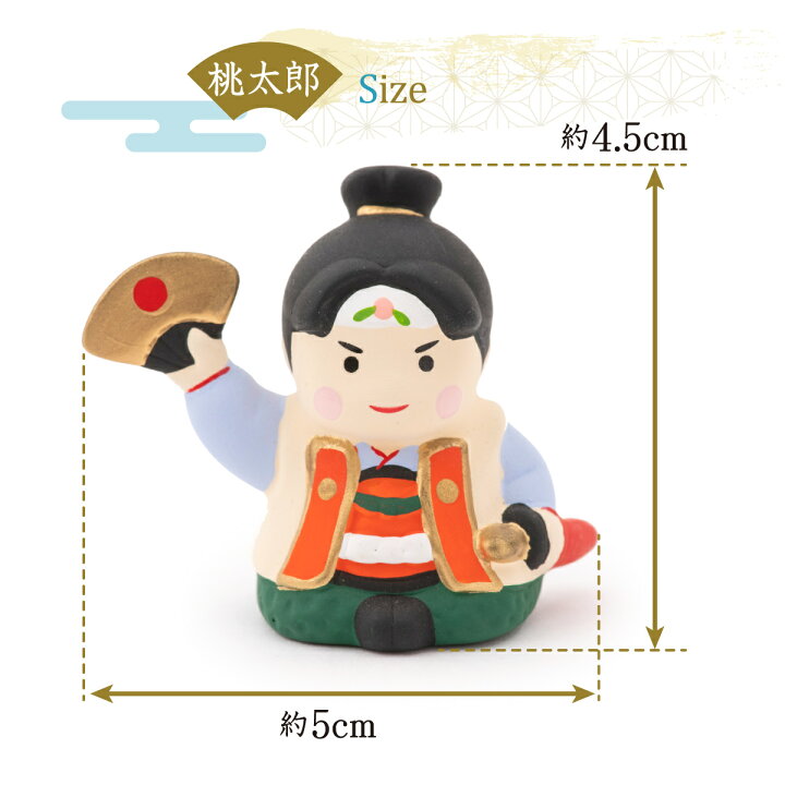 薬師窯 5月人形 5754 セラショップ 錦彩初陣大将 木台付
