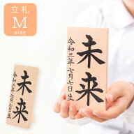 雛人形 名前 札 木 木札 立札 Mサイズ ひな人形 五月人形 鯉のぼり 兜飾り 兜 こいのぼり メール便送料無…
