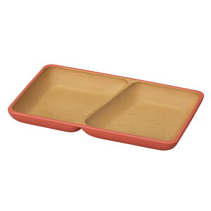 食器 割れない 食洗機対応 抗菌加工 アースカラー くすみ くすみカラー 木目調【抗菌スクエアプレート】仕切りプレート 仕切り皿 レンジ対応 軽い おしゃれ 可愛い 人気 おうちカフェ 新生