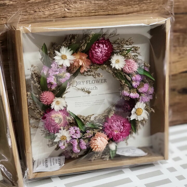 楽天市場】リース ドライフラワー ドライ リース ナチュラルリース  
