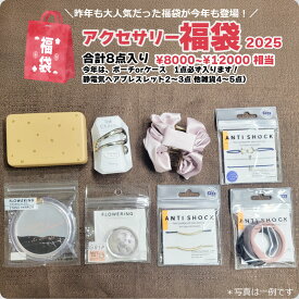 福袋 アクセサリー福袋 8点 セット レディース アクセサリー 贈り物 プレゼント ジュエリー ヘアアクセサリー ピアス イヤリング ヘアゴム ヘアアクセサリー ヘアピン ブレスレット ミラーアクセ オススメ おしゃれ 詰め合わせセット