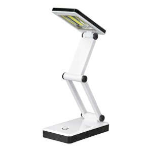 ELPA �G���p LED�R���p�N�g�f�X�N���C�g �܂肽����Ŏ����^�ׂ郉�C�g�ؑւ�3�i�K���� 2WAY�d�� ���F AS-LC01(W) ��������