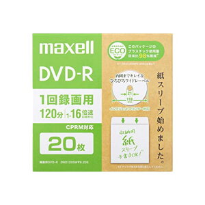 �}�N�Z��(Maxell) �^��pDVD-R �G�R�p�b�P�[�W �Ђ�т냏�C�h���[�x�� (1~16�{�� CPRM�Ή�) DRD120SWPS ��������
