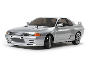 �^�~�� 1/10 �d��RC�J�[�V���[�Y No.651 NISSAN �X�J�C���C��GT-R (R32) TT-02D�V���[�V �h���t�g�X�y ��������