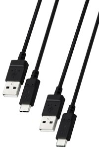 エレコム 【2本セット】 USB Type C ケーブル USB-C to USB-A 2m 15W 【 MacBook/iPad/Ga 送料無料