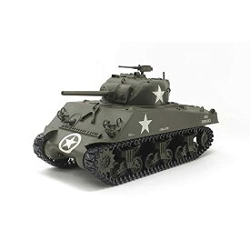 タミヤ(TAMIYA) 1/35 RCタンクシリーズ No.17 アメリカ M4A3シャーマン戦車 組立キット 専用プロポ付き 4821 送料無料