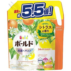 ボールド 洗濯洗剤 液体 シトラス&ヴァーベナ 詰め替え 2150g[大容量] 送料無料