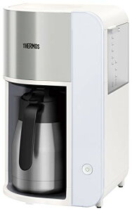 �T�[���X(THERMOS) �^��f�M�|�b�g �R�[�q�[���[�J�[ 1L �z���C�g ECK-1000 WH ��������