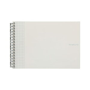 ���q�g���u �J�� �����O�m�[�g �c�C�X�g�m�[�g A5E hirakuno E�^ 17�� �z���C�g N1675-0 ��������