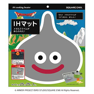 東洋アルミ IH マット IHクッキングヒーター シート ドラクエ メタルスライム 薄いsoft タイプ 約25cm×25cm 1枚入 送料無料