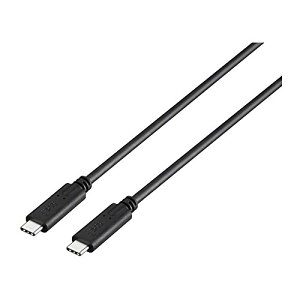 �o�b�t�@���[ USB-C to C 0.5m �u���b�N USB3.1 Gen2�P�[�u�� PD3A BSUCC312P3A05BK ��������
