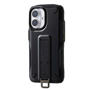 �G���R�� iPhone 16 �P�[�X NESTOUT �ϏՌ� �Ռ��z�� [�����b�N�̃V�����_�[�x���g�ɑ����\] �t�B���K�[�o���h�t�� ��������