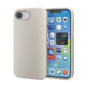 �G���R�� iPhone 16e �P�[�X �V���R�� �ق��肪�t���ɂ��� ���C�����X�[�d�Ή� �P�[�X���N�ёf�� �����Y�ی� �X�g���b�v�z�[�� ��������