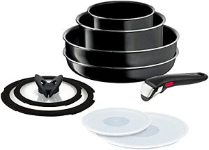 ティファール 取っ手のとれる 鍋 フライパンセット 9点セット ガス火専用 PFOAなどの有害物質不使用 「インジニオ・ネオ ハードチタ 送料無料