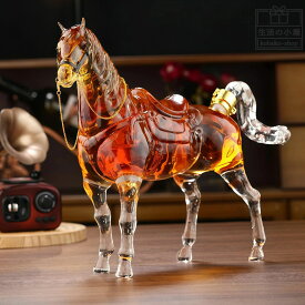 【送料無料】 干支ボトル 2026 ウイスキーボトル 馬 ガラス 馬 置物 午歳 ウイスキー 焼酎 日本酒 梅酒 果実酒 縁起物 おしゃれ 誕生日プレゼント 退職祝い 父の日 母の日 バレンタイン 新築祝い 出産祝い 昇進祝い 卒業祝い 贈り物 1000ml