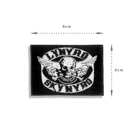 Lynyrd Skynyrd レーナード・スキナード デザインアイロンワッペン/パッチ [雑貨 サザン・ロック ロック レジェンド 音楽 グッズ ファッション] 手軽に可愛くお洒落にアレンジ