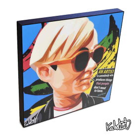 ポップアートフレーム Andy Warhol 3　アンディ・ウォーホル3 KEETATAT SITTHIKET アートパネル インテリア 雑貨 店舗 内装 玄関 おしゃれ ポスター 絵 イラスト 壁掛け ポップアート 現代アート ファクトリー コンテンポラリー 偉人