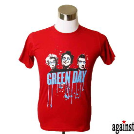 バンドTシャツ against Green Day グリーン・デイ 音楽 プリントTシャツ グッズ ロック パンク 洋楽 Tシャツ メンズサイズ 男女兼用 サイズM＆L