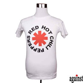 バンドTシャツ against Red Hot Chili Peppers レッド・ホット・チリ・ペッパーズ 音楽 プリントTシャツ グッズ ロック ファンク 洋楽 バンド Tシャツ メンズサイズ 男女兼用 サイズM＆L