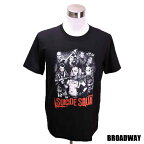 デザインTシャツ Broadway Suicide Squad スーサイド・スクワッド 映画Tシャツ プリントTシャツ グッズ 洋画 Tシャツ 男女兼用 サイズM＆L