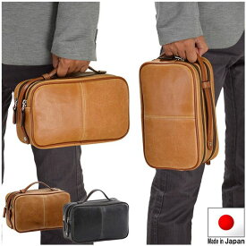 取寄品 ビジネスバッグ ビジネス鞄 日本製 2WAYハンドル 白化合皮 レトロ セカンドバッグ セカンドポーチ クラッチバッグ 25814 メンズセカンドバッグ 送料無料