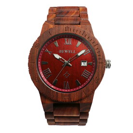 日本製ムーブメント 木製腕時計 日付カレンダー 軽い 軽量 CITIZENミヨタムーブメント 安心の天然素材 ナチュラルウッドウォッチ 自然木 天然木 WDW017-03 ユニセックス メンズ腕時計 送料無料