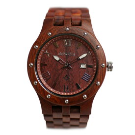 日本製ムーブメント 木製腕時計 日付カレンダー 軽い 軽量 CITIZENミヨタムーブメント 安心の天然素材 ナチュラルウッドウォッチ 自然木 天然木 WDW018-03 ユニセックス メンズ腕時計 送料無料