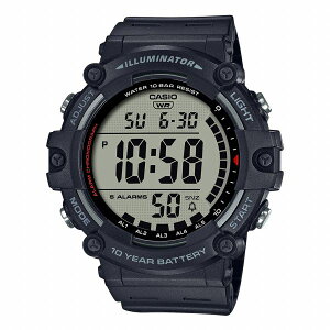 ���i ���K�i CASIO�r���v �J�V�I SPORTS �f�W�^���\�� �ی` �J�����_�[ 10�C���h�� AE-1500WH-1AJF �����Y�r���v ��������