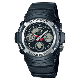 取寄品 国内正規品 CASIO腕時計 カシオ G-SHOCK ジーショック アナデジ アナログ&デジタル AW-590-1AJF 人気モデル メンズ腕時計 送料無料