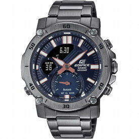 取寄品 正規品 CASIO腕時計 カシオ EDIFICE エディフィス アナデジ表示 アナログ&デジタル クオーツ 丸形 ECB-20YDC-1AJF メンズ腕時計 送料無料