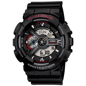取寄品 国内正規品 CASIO腕時計 カシオ G-SHOCK ジーショック アナデジ アナログ&デジタル GA-110-1AJF 人気モデル メンズ腕時計 送料無料
