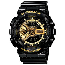 取寄品 国内正規品 CASIO腕時計 カシオ G-SHOCK ジーショック アナデジ アナログ&デジタル GA-110GB-1AJF 人気モデル メンズ腕時計 送料無料