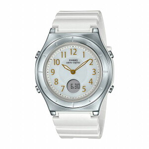 取寄品 正規品 CASIO腕時計 カシオ wave ceptor ウェーブセプター アナデジ表示 ソーラー 丸形 アナログ&デジタル カレンダー LWA-M145-7AJF レディース腕時計 送料無料