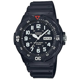 取寄品 正規品 CASIO腕時計 カシオ STANDARD チプカシ アナログ表示 丸形 カレンダー 10気圧防水 MRW-200HJ-1BJ メンズ腕時計