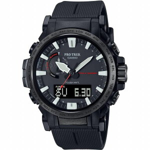 取寄品 正規品 CASIO腕時計 カシオ PRO TREK プロトレック アナデジ アナログ&デジタル ソーラー 丸形 PRW-61Y-1BJF メンズ腕時計 送料無料