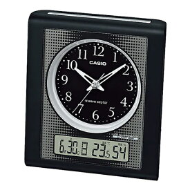 取寄品 正規品 CASIO時計 カシオ 置き時計 置時計 TQT-351NJ-1JF アナログ表示 電波時計 液晶日付表示