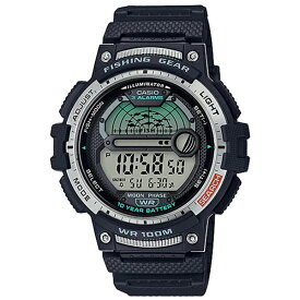 取寄品 正規品 CASIO腕時計 カシオ SPORTS デジタル表示 丸形 カレンダー 10気圧防水 フィッシング WS-1200H-1AJ メンズ腕時計 送料無料