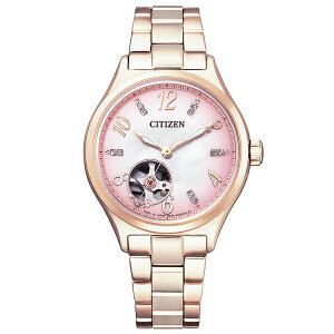 取寄品 正規品 CITIZEN シチズン シチズンコレクション PC1005-87X COLLECTION ラウンドフェイス 自動巻き レディース腕時計 送料無料
