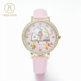 腕時計 レディース Miss Keke レディース腕時計 ケケ KK1060 ファンシー かわいい ラインストーン ファッションウォッチ 送料無料
