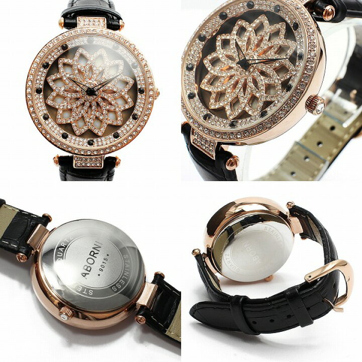 楽天市場】文字盤が回る ぐるぐる時計 スピナー SEIKOムーブメント 