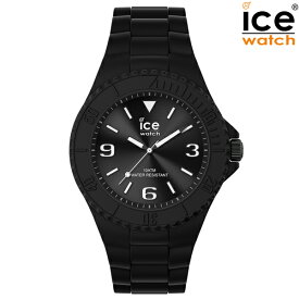 取寄品 正規品 ice watch アイスウォッチ 019155 ICE generation アイスジェネレーション ブラック Medium ミディアム メンズ腕時計 送料無料