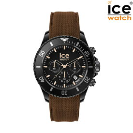取寄品 正規品 ice watch アイスウォッチ 020625 ICE chrono アイスクロノ ブラックブラウン Large ラージ メンズ腕時計 送料無料
